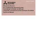 Preview for 1 page of Mitsubishi Electric Central Controller G-50A Technical Manual