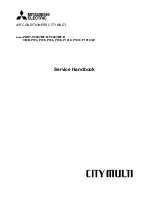 Preview for 1 page of Mitsubishi Electric CITY MULTI CMB-P1010V-E Service Handbook