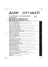 Mitsubishi Electric CITY MULTI CMB-WM1016V-AB Installation Manual предпросмотр