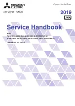 Mitsubishi Electric City Multi CMH-WM250V-A Service Handbook предпросмотр