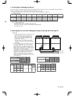 Предварительный просмотр 2 страницы Mitsubishi Electric CITY MULTI CMY-R100XLCBK Installation Manual