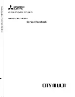 Предварительный просмотр 1 страницы Mitsubishi Electric CITY MULTI P500YMF-C Service Handbook