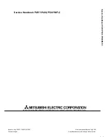 Предварительный просмотр 148 страницы Mitsubishi Electric CITY MULTI P500YMF-C Service Handbook