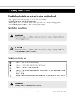 Предварительный просмотр 5 страницы Mitsubishi Electric CITY MULTI PAC-AH001-1 Service Manual