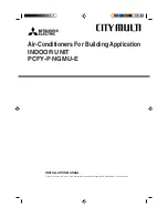 Mitsubishi Electric City Multi PCFY-P NGMU-E Installation Manual предпросмотр