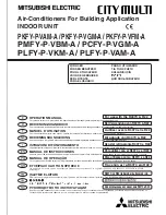 Mitsubishi Electric CITY MULTI PCFY-P-VGM-A Operation Manual предпросмотр