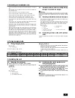 Предварительный просмотр 9 страницы Mitsubishi Electric City Multi PEFY-AF1200CFM Installation Manual