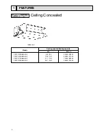 Предварительный просмотр 4 страницы Mitsubishi Electric City Multi PEFY-P30NMHU-E-F Technical & Service Manual