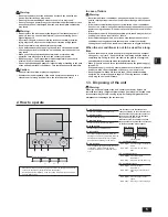 Предварительный просмотр 5 страницы Mitsubishi Electric CITY MULTI PEFY-P36NMHU-E-OA Operation Manual