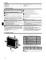 Предварительный просмотр 2 страницы Mitsubishi Electric City Multi PFFY-P Installation Manual