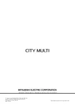 Предварительный просмотр 44 страницы Mitsubishi Electric CITY MULTI PFLY Series Technical & Service Manual