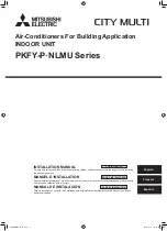 Mitsubishi Electric CITY MULTI PKFY-P NLMU Series Installation Manual preview