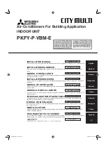 Предварительный просмотр 1 страницы Mitsubishi Electric CITY MULTI PKFY-P-VBM-E Installation Manual