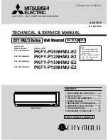 Предварительный просмотр 1 страницы Mitsubishi Electric City Multi PKFY-P08NHMU-E2 Technical & Service Manual