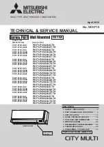 Mitsubishi Electric CITY MULTI PKFY-P15VLM-DA Technical & Service Manual preview