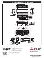 Preview for 2 page of Mitsubishi Electric City Multi PKFY-P18NHMU-E2 Datasheet