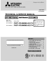 Mitsubishi Electric City Multi PKFY-P24NKMU-E2 Technical & Service Manual предпросмотр