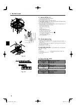 Предварительный просмотр 6 страницы Mitsubishi Electric City Multi PLFY-P-VBM-E Installation Manual