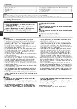 Preview for 2 page of Mitsubishi Electric CITY MULTI PLFY-P VFM-E1 Series Operation Manual