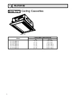 Предварительный просмотр 4 страницы Mitsubishi Electric City Multi PLFY-P06NLMU-E Technical & Service Manual