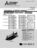 Предварительный просмотр 1 страницы Mitsubishi Electric CITY MULTI PMFY-P06NBMU-E Technical & Service Manual