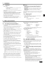 Предварительный просмотр 23 страницы Mitsubishi Electric CITY MULTI PQHY-P YLM-A Series Installation Manual