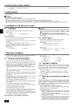 Preview for 8 page of Mitsubishi Electric CITY MULTI PQHY-P72TGMU-A Installation Manual