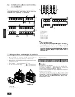 Предварительный просмотр 8 страницы Mitsubishi Electric City Multi PUHN-200YMC Installation Manual