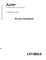 Mitsubishi Electric CITY MULTI PUHY-100TMU-A Service Handbook предпросмотр