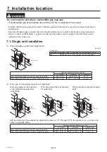 Предварительный просмотр 14 страницы Mitsubishi Electric CITY MULTI PUHY-EP1000YSLM-A Installation Manual