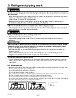 Предварительный просмотр 22 страницы Mitsubishi Electric City Multi  PUHY-EP1250YSNW-A Installation Manual