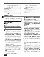 Предварительный просмотр 2 страницы Mitsubishi Electric City Multi PUHY-HP144TSHMU-A Installation Manual