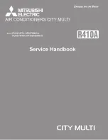 Предварительный просмотр 1 страницы Mitsubishi Electric City Multi PUHY-HP144TSHMU-A Service Handbook