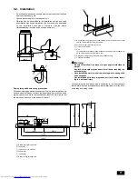 Предварительный просмотр 9 страницы Mitsubishi Electric CITY MULTI PUHY-P-YMF-B Installation Manual