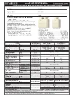 Preview for 1 page of Mitsubishi Electric City Multi PUHY-P120TKMU-A Datasheet