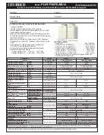 Preview for 1 page of Mitsubishi Electric City Multi PUHY-P168TSJMU-A Datasheet