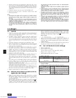 Предварительный просмотр 52 страницы Mitsubishi Electric CITY MULTI PUMY-125YMA Installation Manual