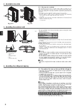 Предварительный просмотр 6 страницы Mitsubishi Electric CITY MULTI PUMY-P200YKM2 Installation Manual