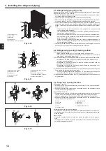 Предварительный просмотр 12 страницы Mitsubishi Electric CITY MULTI PUMY-P200YKM2 Installation Manual