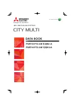 Предварительный просмотр 1 страницы Mitsubishi Electric CITY MULTI PURY-HP120TNU-A Data Book