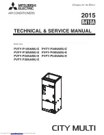 Предварительный просмотр 1 страницы Mitsubishi Electric CITY MULTI PVFY-P12NAMU-E Technical & Service Manual