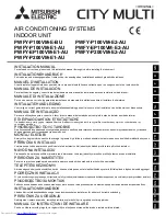 Mitsubishi Electric CITY MULTI PWFY-EP100VM-E1-AU Installation Manual предпросмотр