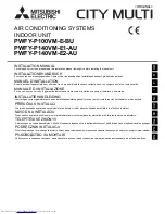 Предварительный просмотр 1 страницы Mitsubishi Electric CITY MULTI PWFY-P100VM-E-BU Installation Manual