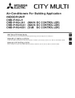 Mitsubishi Electric CMB-P-NU-J1 Installation Manual preview