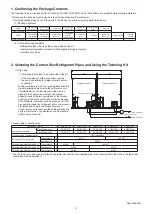 Preview for 2 page of Mitsubishi Electric CMY-Q100CBK Installation Manual