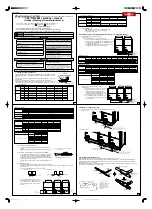 Mitsubishi Electric CMY-Y100VBK2 Installation Manual preview