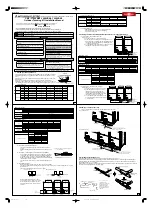 Preview for 1 page of Mitsubishi Electric CMY-Y100VBK2 Installation Manual