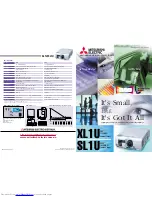 Preview for 1 page of Mitsubishi Electric ColorView SL1U Specifications