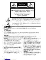 Preview for 2 page of Mitsubishi Electric ColorView SL4U User Manual