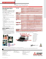 Preview for 2 page of Mitsubishi Electric CP-3020DAU Features And Specifications